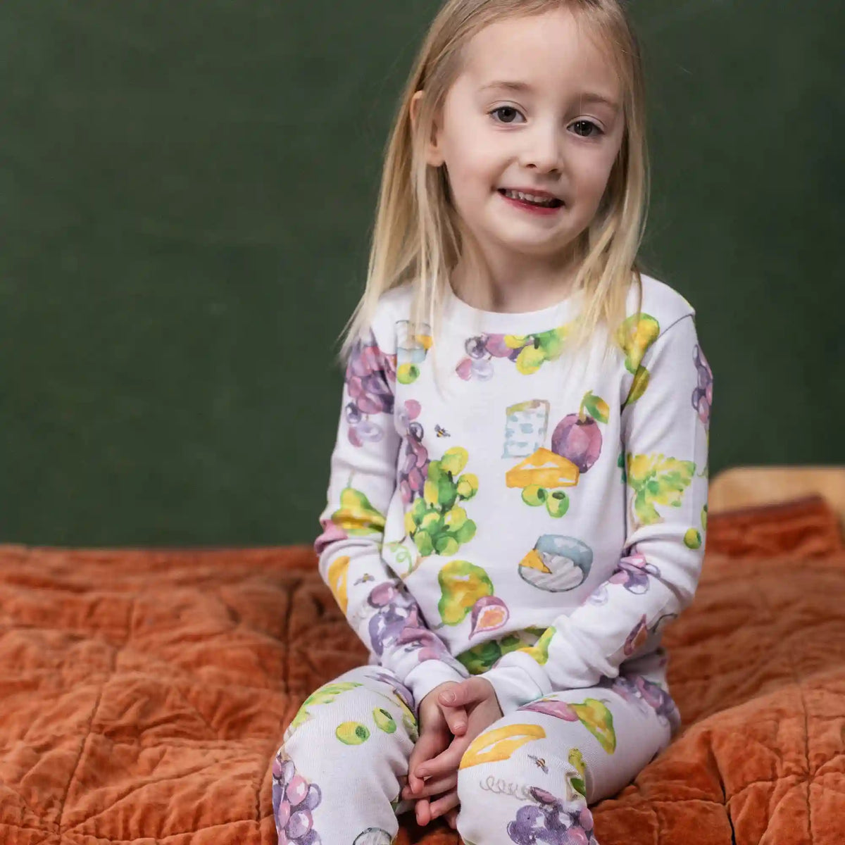 Grazing Grapes Organic Cotton Sleeper