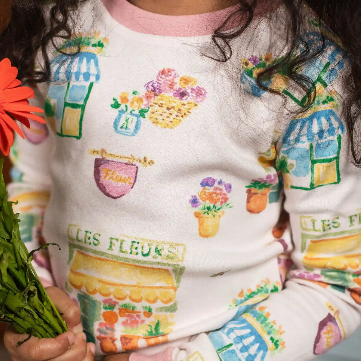Les Fleurs Organic Cotton Sleeper