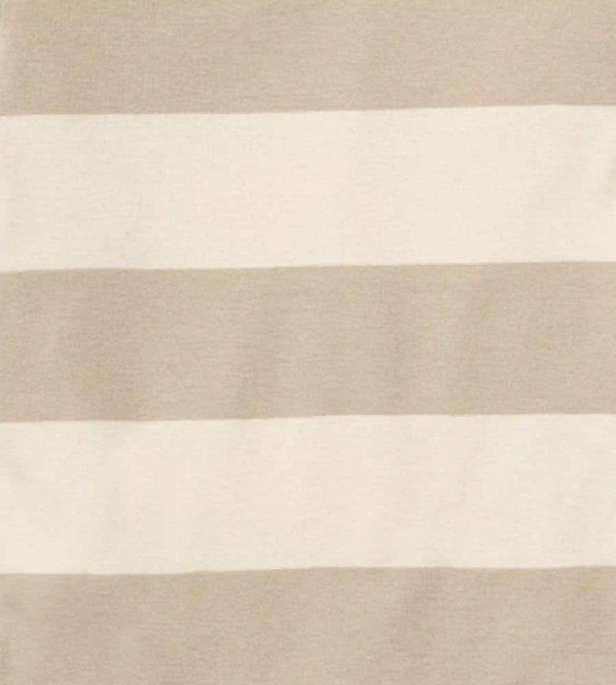 Mommy & Me Rugby Stripe Organic Cotton Sleeper - Oat
