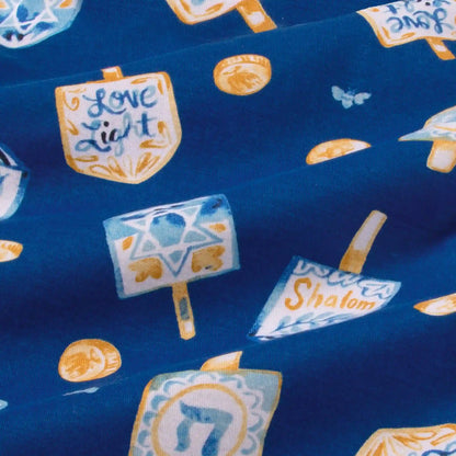 Dreidel Family Matching Organic Cotton Men's PJ Set
