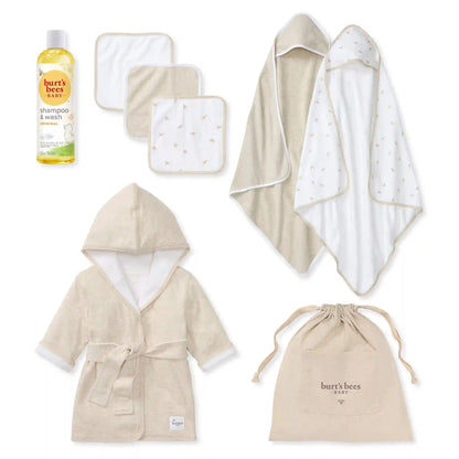 Golden Bee Bath Time Baby Gift Set