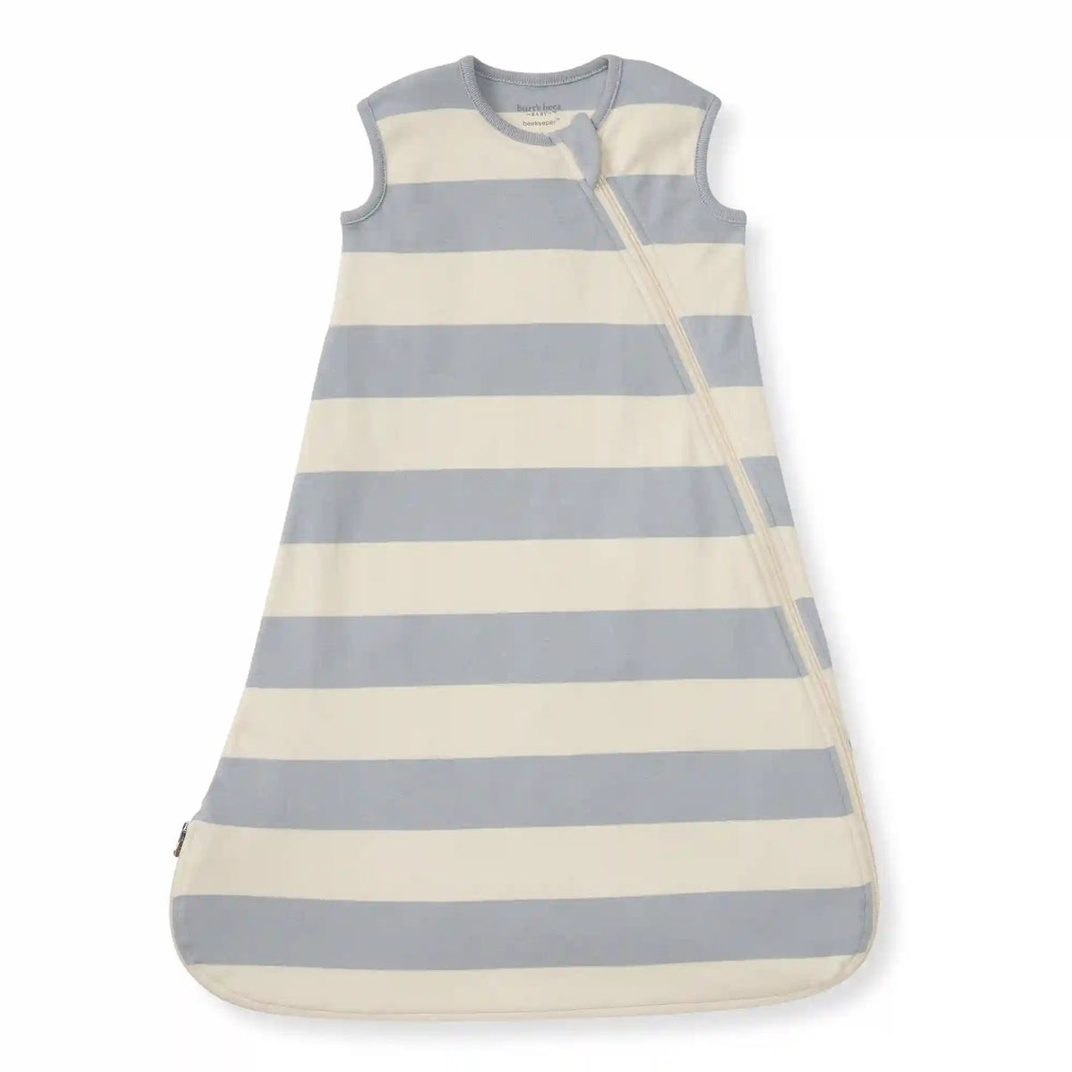 Rugby Stripe Organic Lightweight Beekeeper™ Wearable Baby Blanket - Quarry