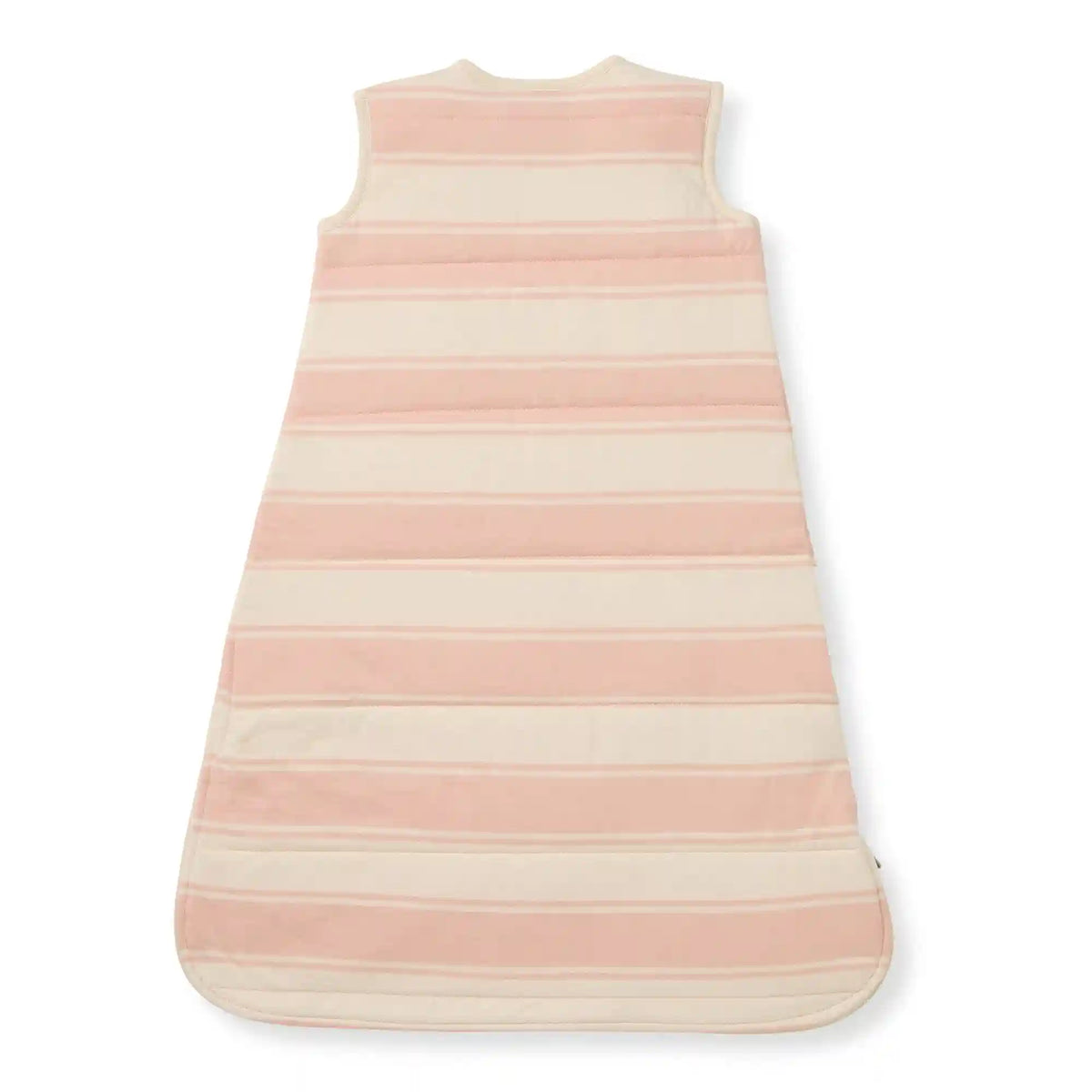 Rugby Stripe Organic Warmer Beekeeper™ Wearable Baby Blanket - Pink Sand