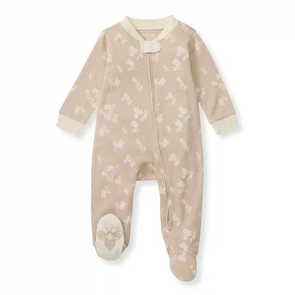 Whimsical Floral Organic Cotton Sleep & Play
