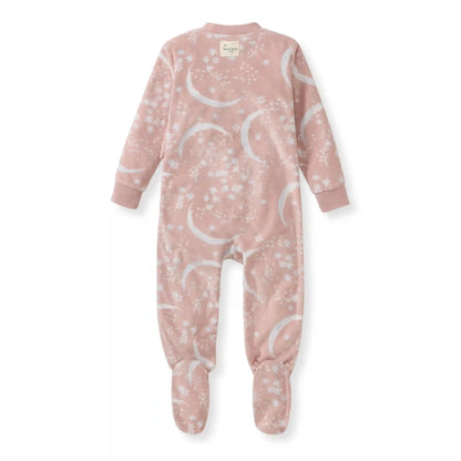 Celestial Moon polarbee™ Repreve® Microfleece Pajamas - Organic Rose