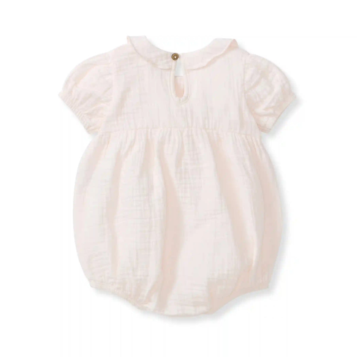 Baby Girl Classic Gauze Bubble Romper