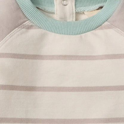 Basic Stripe Baby Boy Jumpsuit