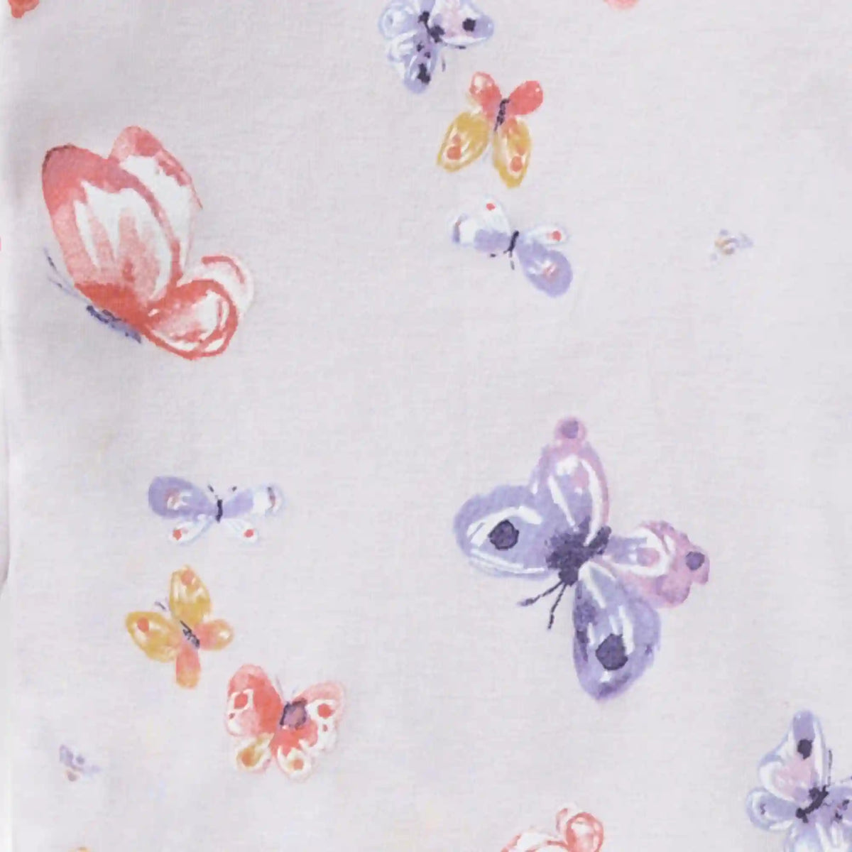 Wings A Flutter Organic Cotton Two-Piece Pajamas