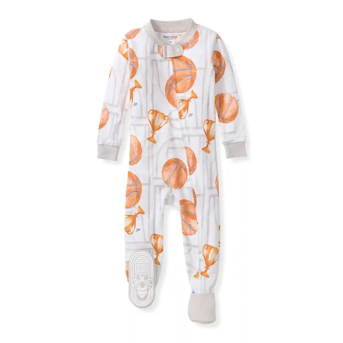 Basketball Court Organic Cotton Sleeper