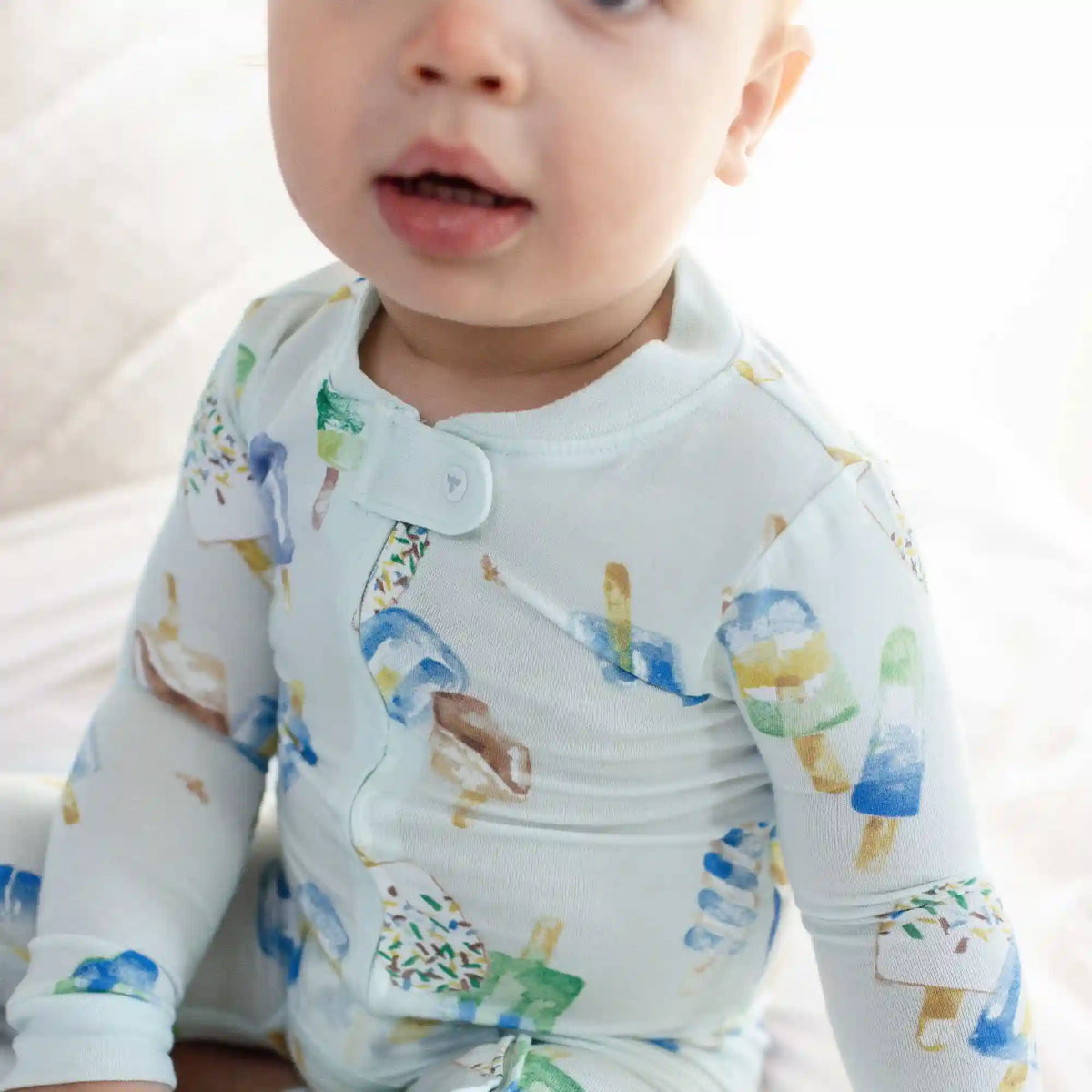 Ice Pop Party Honeysoft™ Lyocell Footless Baby Sleeper