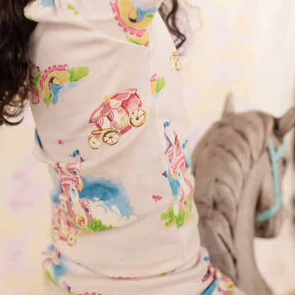 Pretty Princess Organic Cotton Two-Piece Pajamas