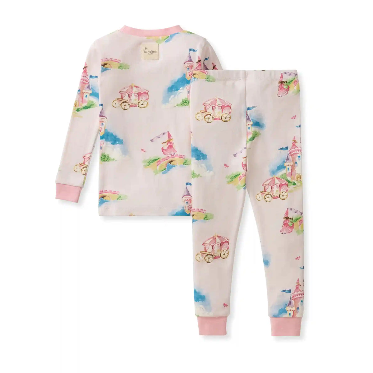Pretty Princess Organic Cotton Two-Piece Pajamas