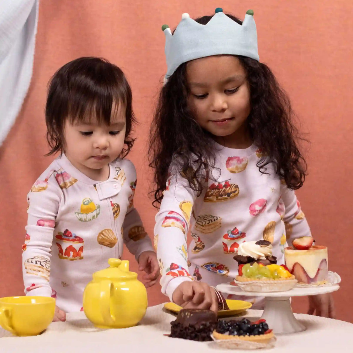 The Pastry Shop Organic Cotton Two-Piece Pajamas