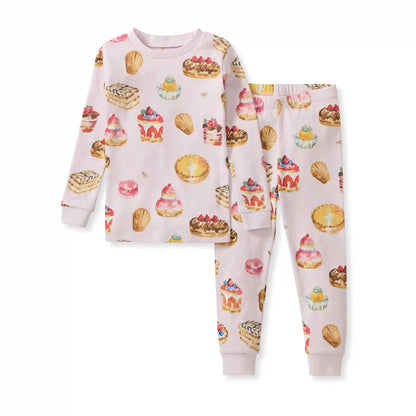 The Pastry Shop Organic Cotton Two-Piece Pajamas
