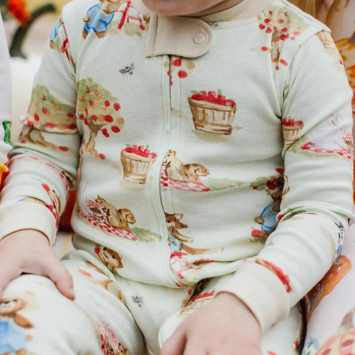 On The Orchard Organic Cotton Footed Sleep & Play