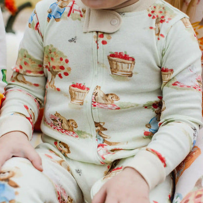 On The Orchard Organic Cotton Footed Sleeper