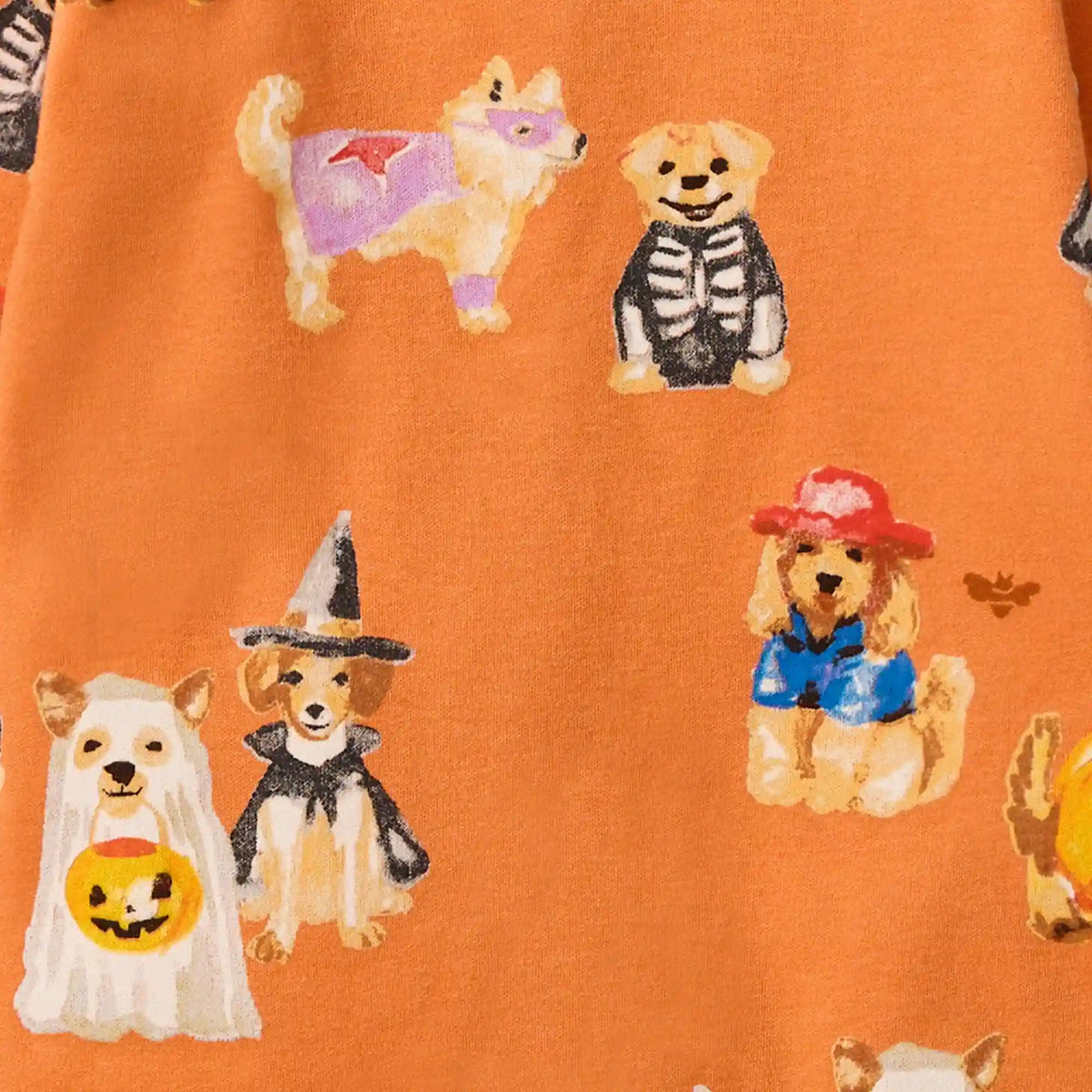 Doggy Dress Up Organic Cotton Footed Sleeper