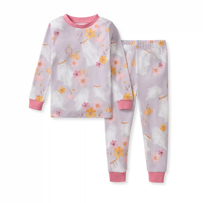 Groovy Ghouls Organic Cotton Two-Piece Pajamas