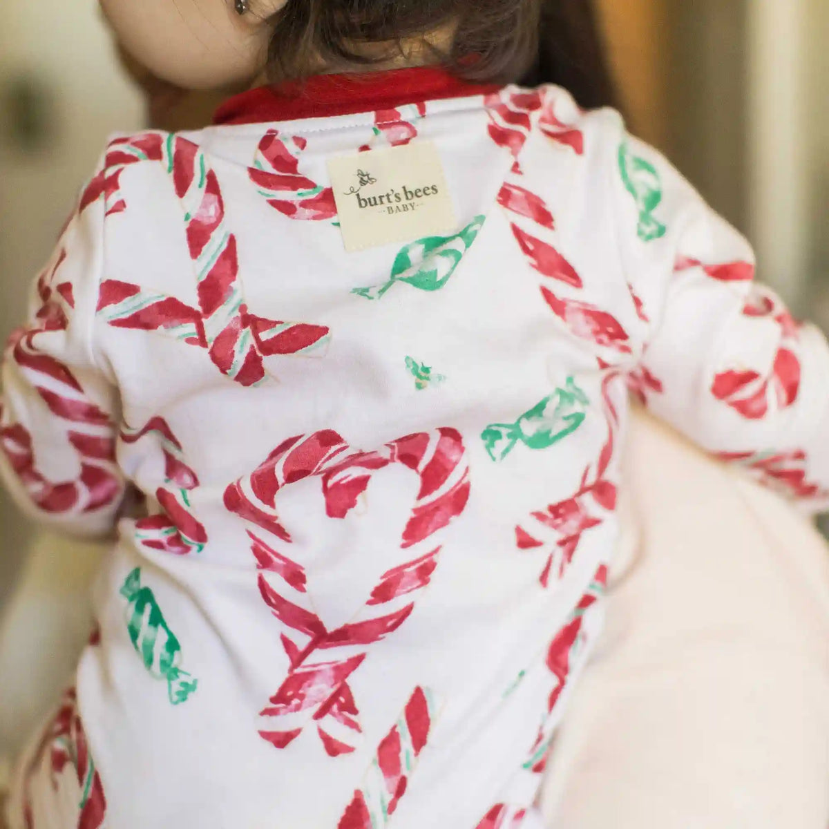 Candy Cane Love Organic Cotton Sleeper