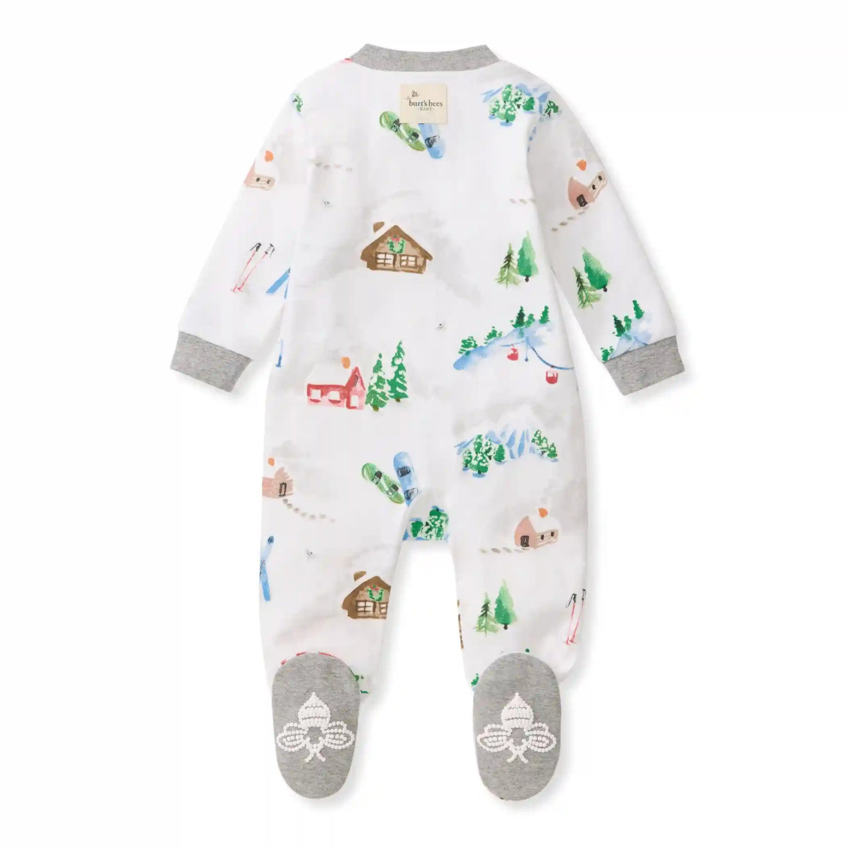 Ski Slopes Family Matching Organic Cotton Sleep & Play