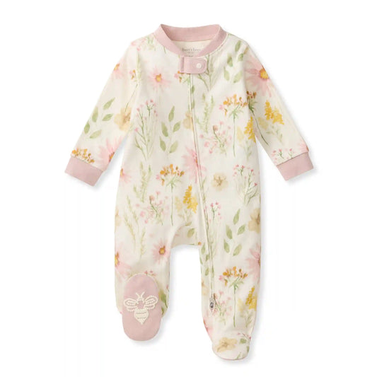 Wild Floral Organic Cotton Sleep & Play