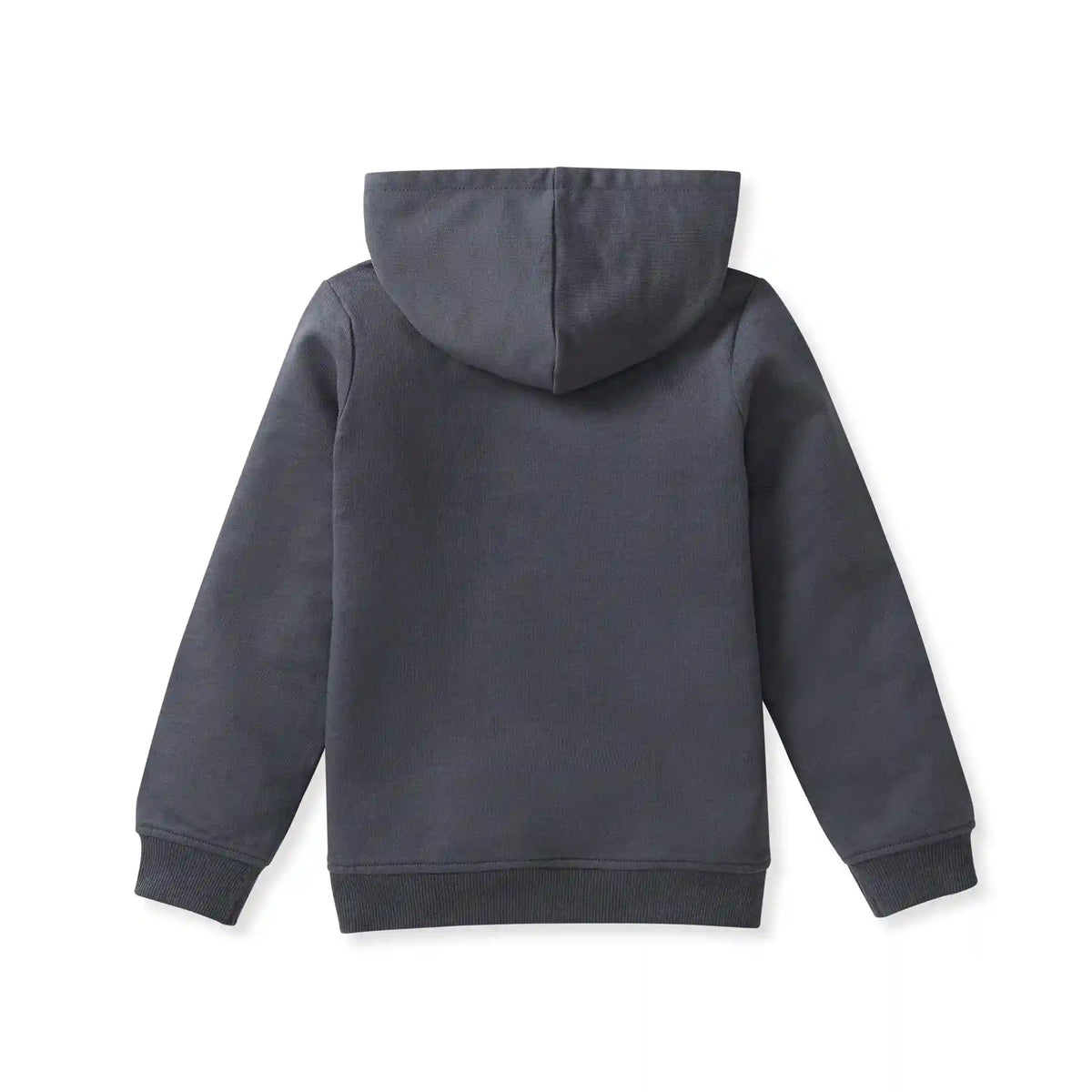 Button Placket Organic Cotton Hoodie