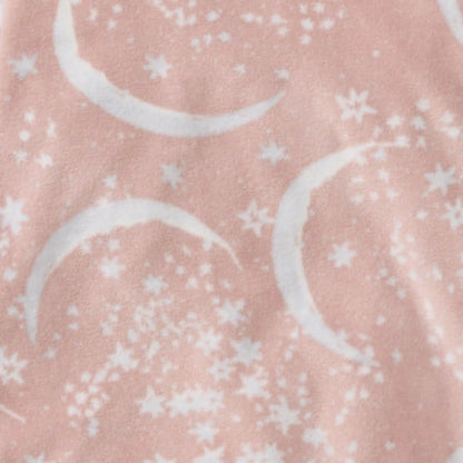 Celestial Moon polarbee™ Repreve® Microfleece Pajamas - Organic Rose