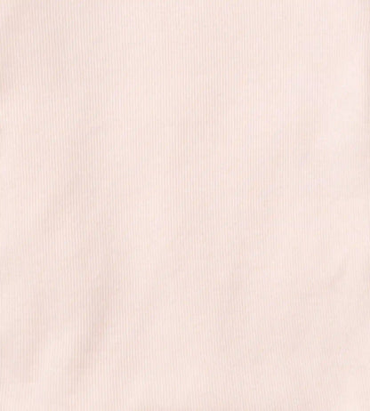 Solid Rib Organic Cotton Sleeper - Ranunculus