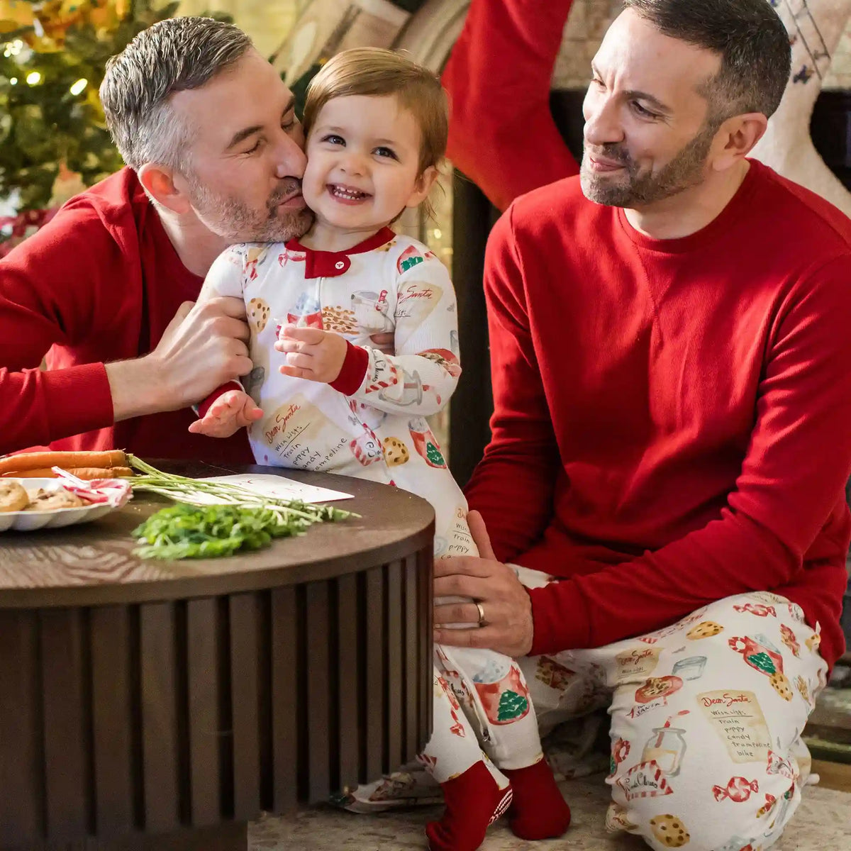 Cookies For Santa Family Matching Organic Cotton Sleep & Play