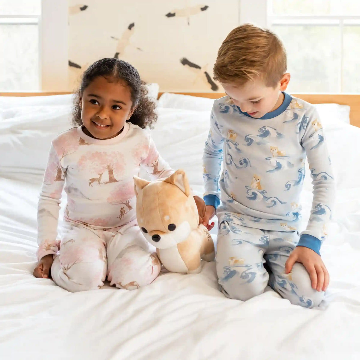 Cherry Blossom Tree Organic Cotton Sleeper