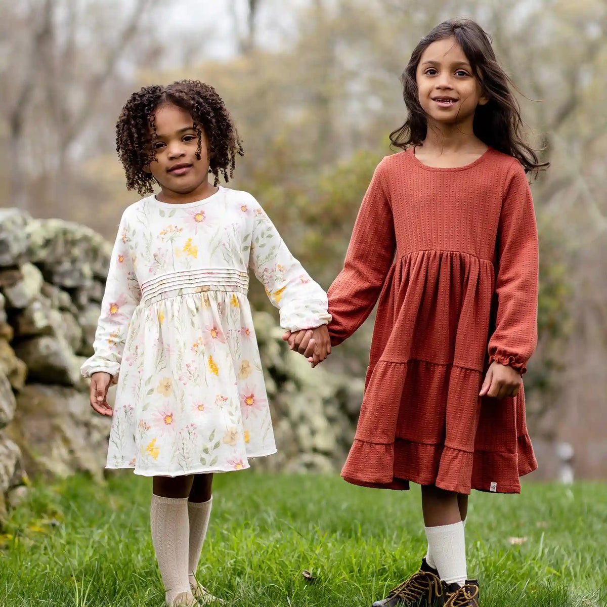 Wild Floral Organic Cotton Dress
