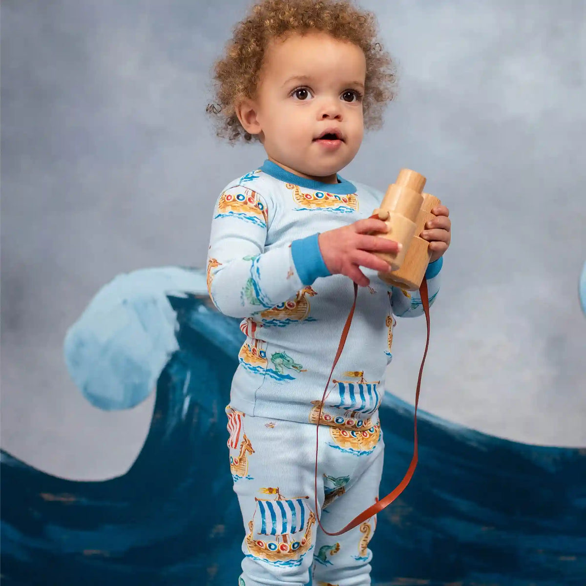 Nordic Hero & Viking Ships Organic Cotton Sleeper 2 Pack