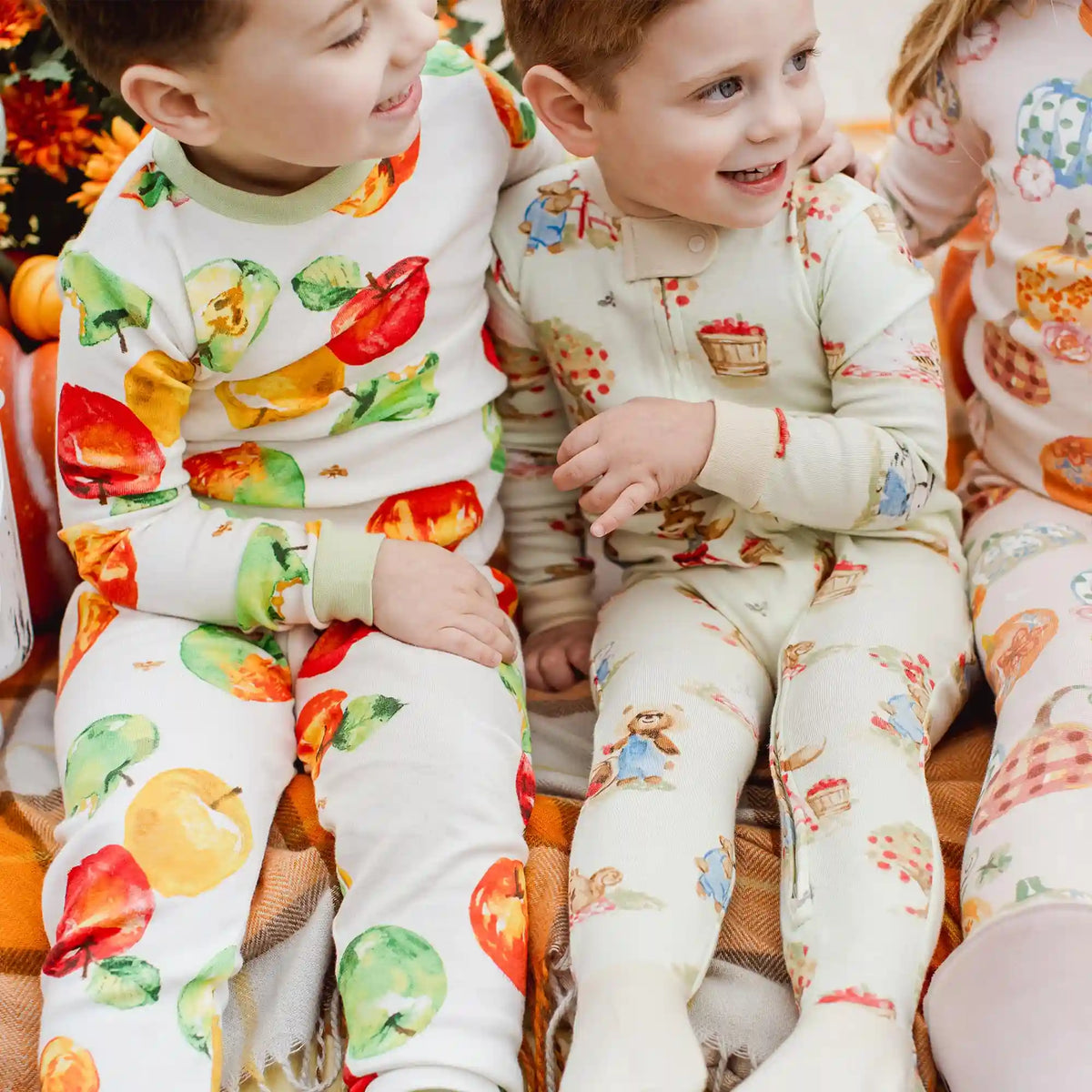 Apple Picking Organic Cotton Footed Sleep & Play