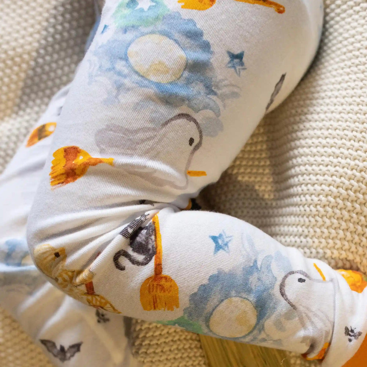 Happy Halloween Organic Cotton Footed Sleep & Play