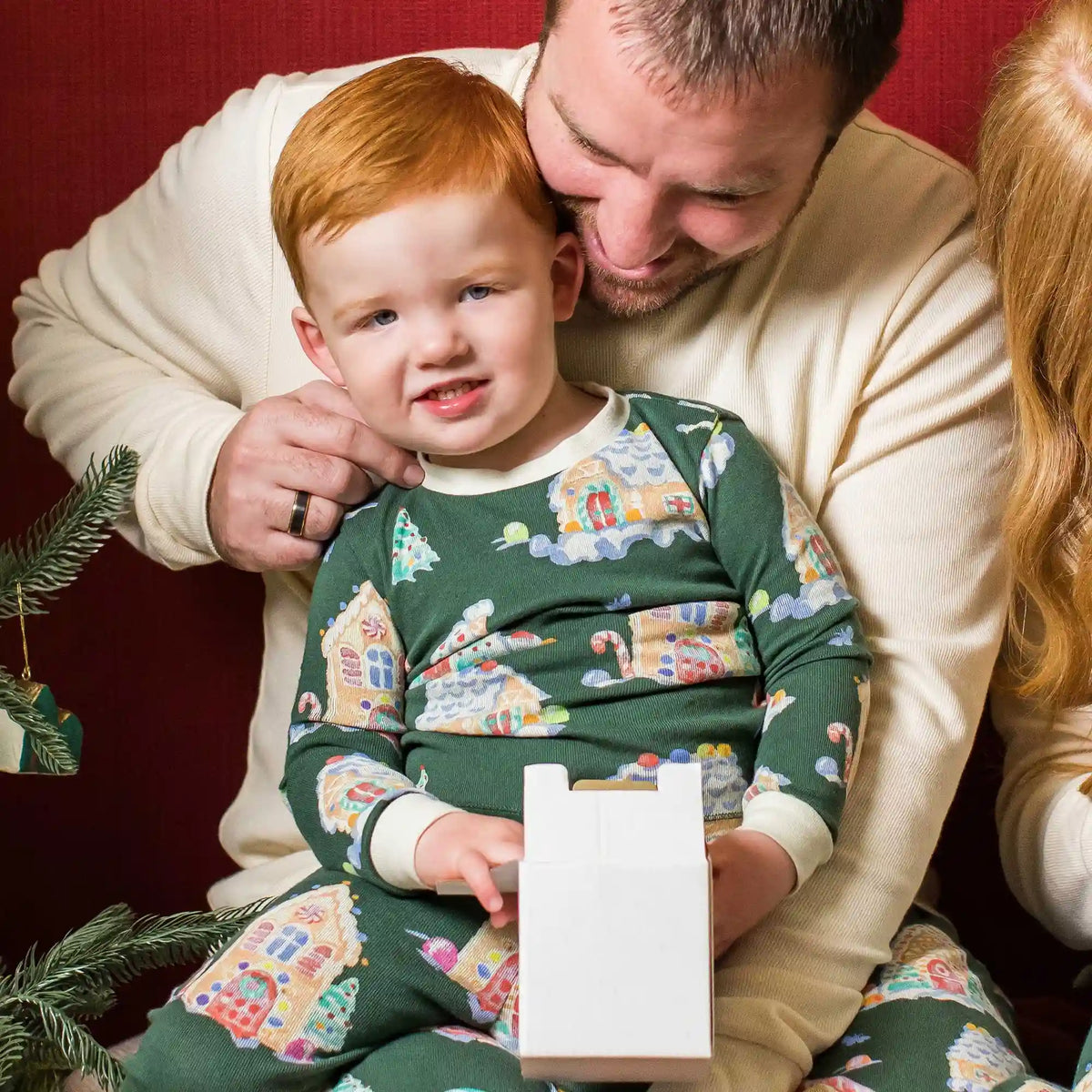 Gingerbread Houses Family Matching Organic Cotton Sleep & Play