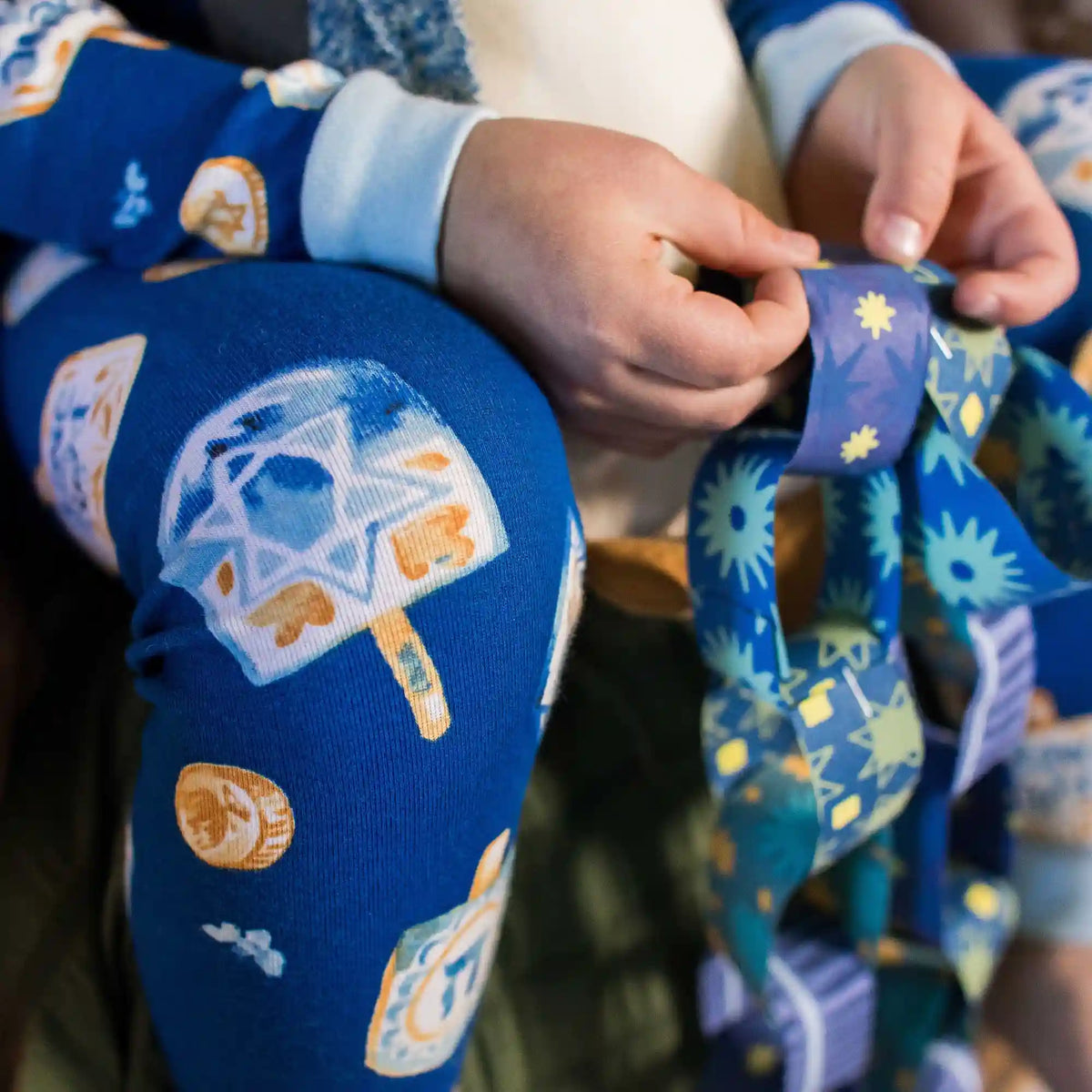 Dreidel Family Matching Organic Cotton Women's PJ Set