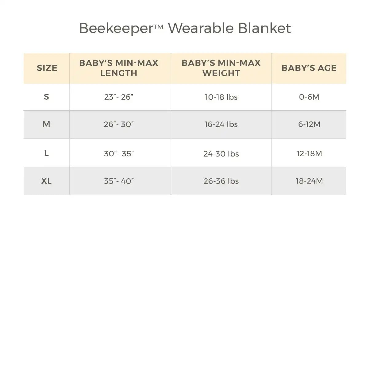 Rugby Stripe Organic Beekeeper™ Wearable Baby Blanket - Heather Grey