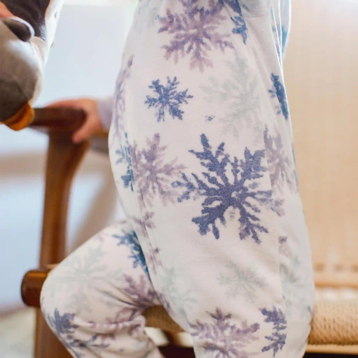 Snowflake Flurries polarbee™ Repreve® Microfleece Pajamas